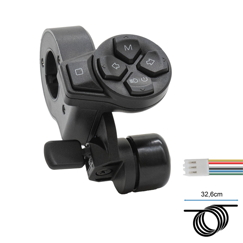 Botonera multiuso con timbre Ninebot Zt3 pro / G3 - RuedaQrueda