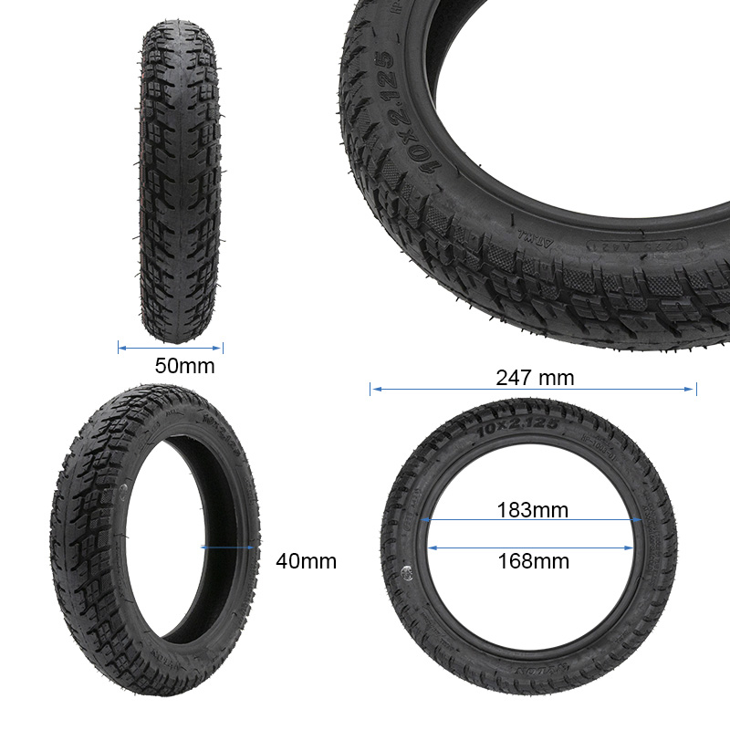 Neumático tubeless off-road 10x2,125-6 - RuedaQrueda