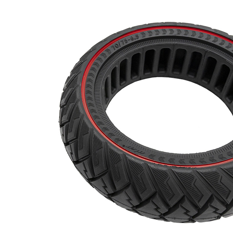 Pneu Maciço off-road 70/75-6,5 línea roja - RuedaQrueda