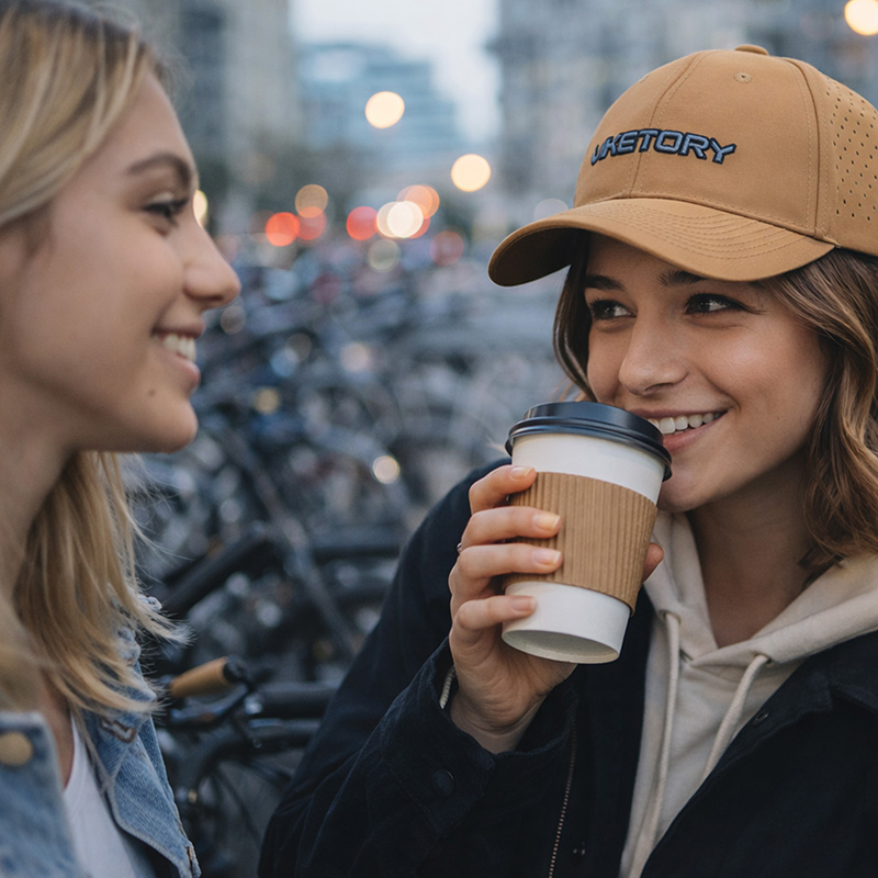 Gorra Viketory caqui - RuedaQrueda