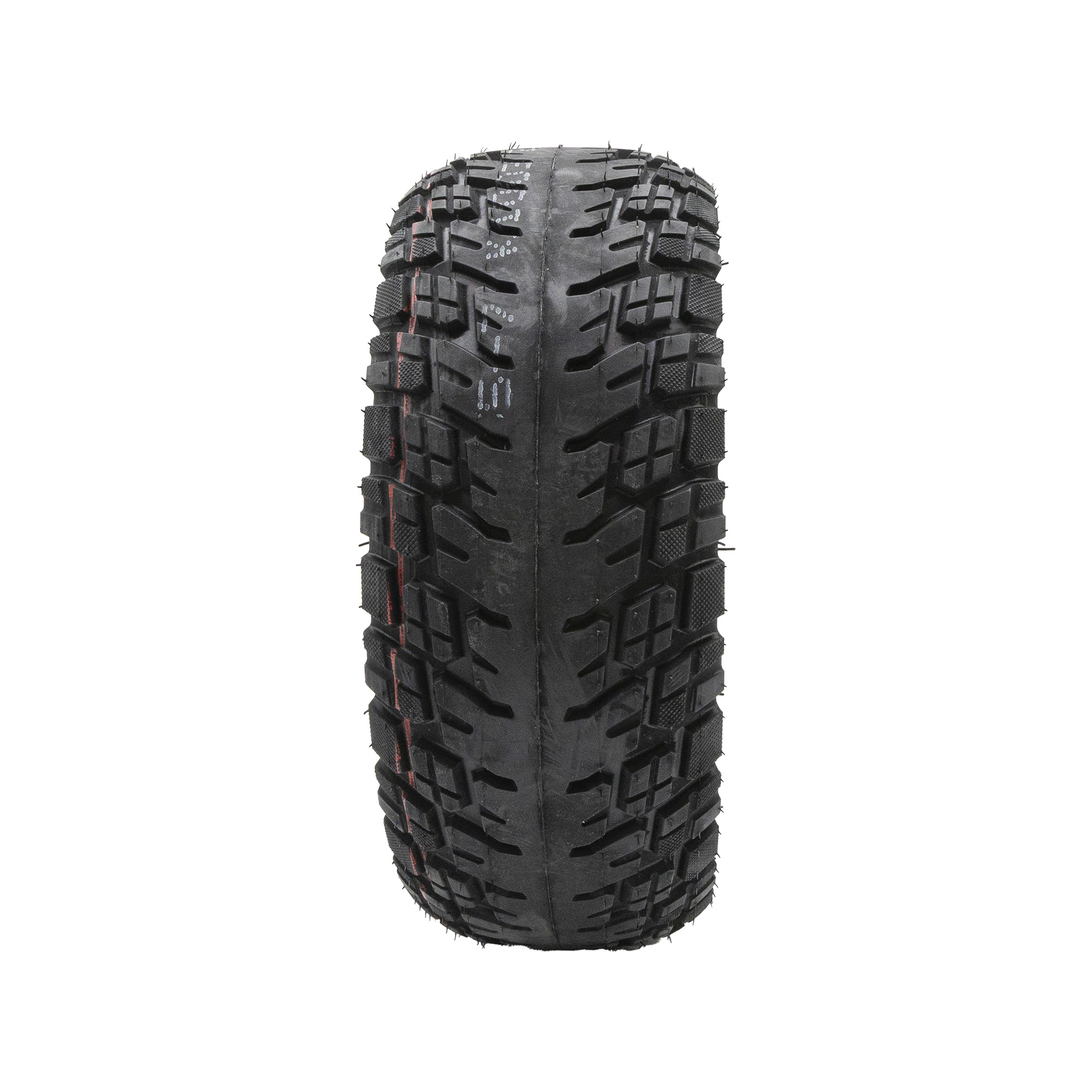 Pneu Tubeless offroad 90/55-7 vermelho - RuedaQrueda