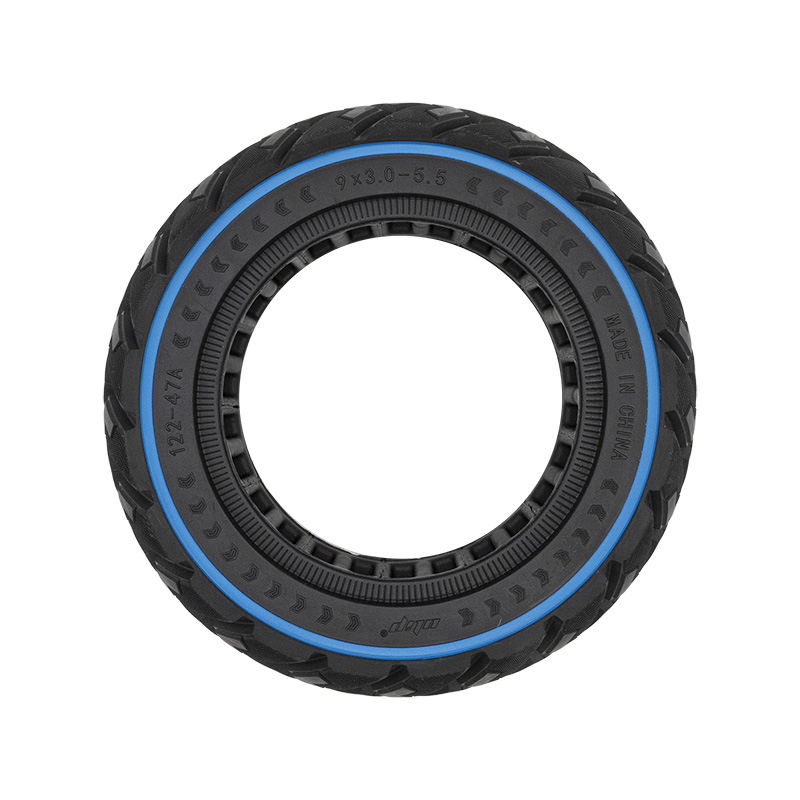 Solid Tyre off-road 9x3-5,5 blue - RuedaQrueda