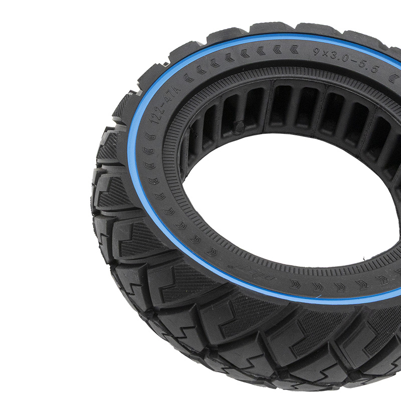 Solid Tyre off-road 9x3-5,5 blue - RuedaQrueda