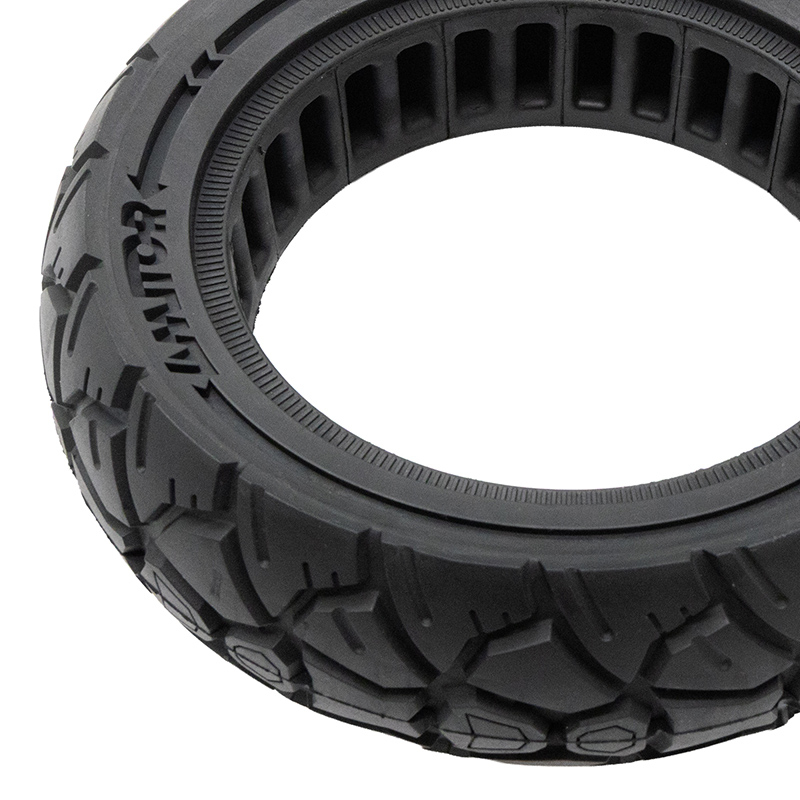 Rueda maciza 10x3,0/255x80 (80/65-6) negra [Amitor] - RuedaQrueda