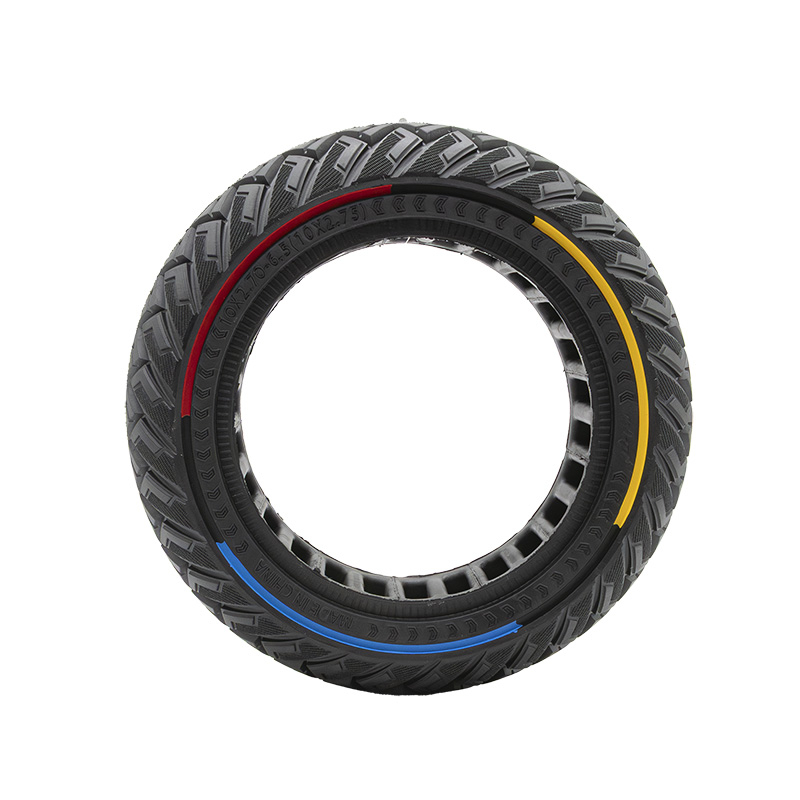 Pneu Maciço 10x2,70-6,5 (10X2,75) - tricolor - RuedaQrueda