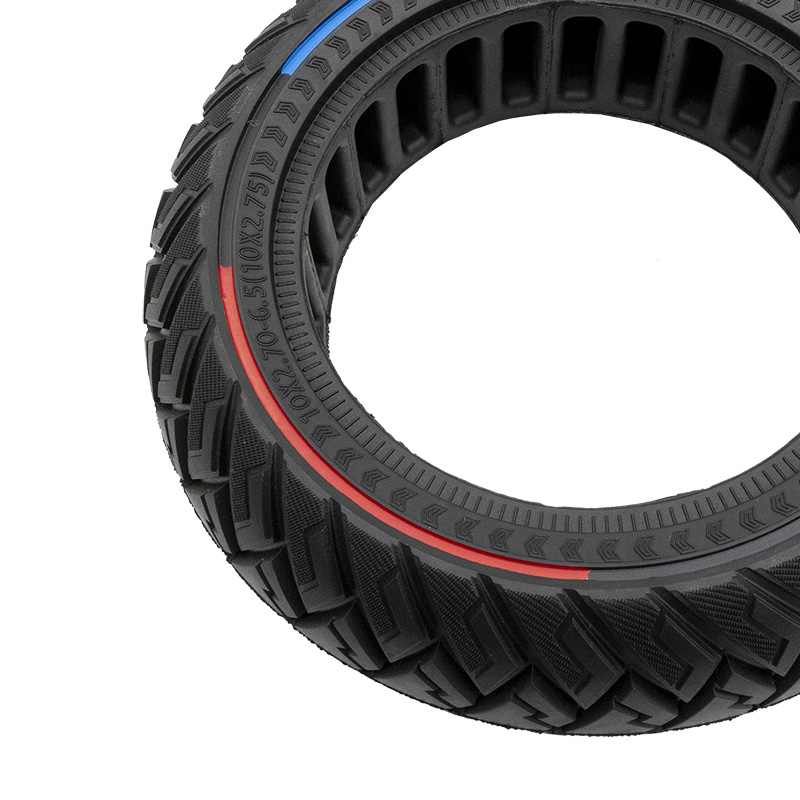 Pneu Maciço 10x2,70-6,5 (10X2,75) - tricolor - RuedaQrueda