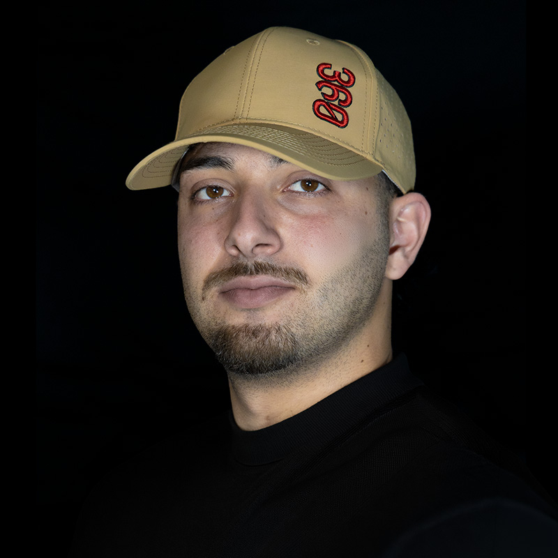 Gorra 360 caqui - RuedaQrueda