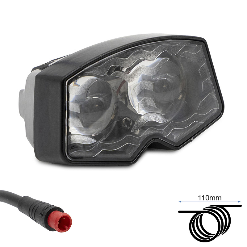 Luz frontal LED ECOXTREM M41 - RuedaQrueda