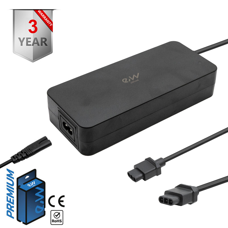 Cargador premium 48V (salida 53,2v) 2A para NIU -conector SJT-125E - RuedaQrueda