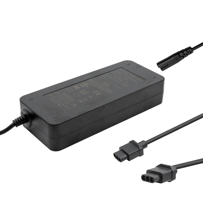 Cargador premium 48V (salida 53,2v) 2A para NIU -conector SJT-125E - RuedaQrueda