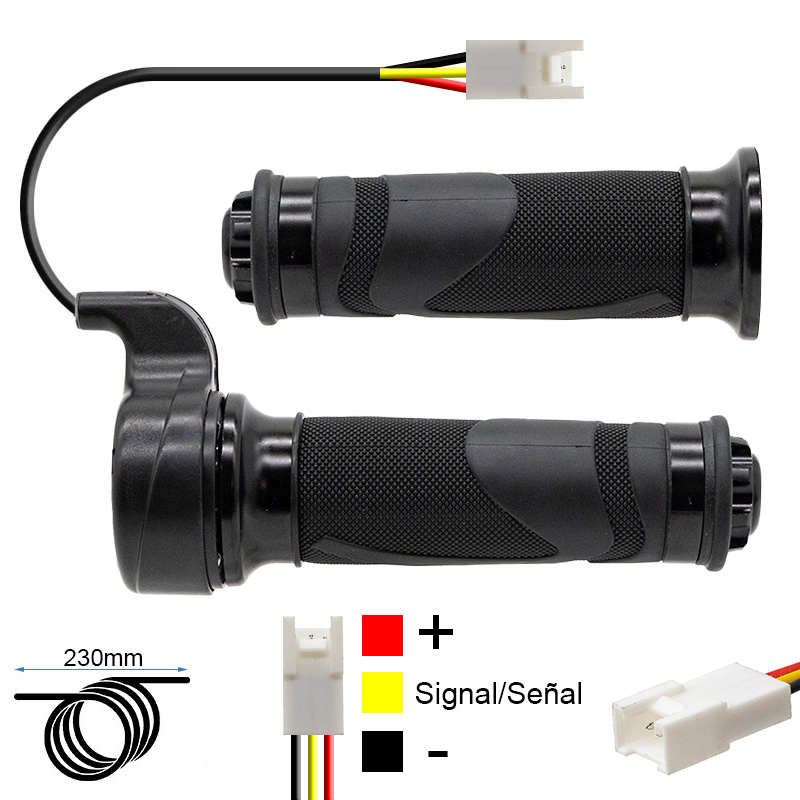 Acelerador puño - conector JST - RuedaQrueda