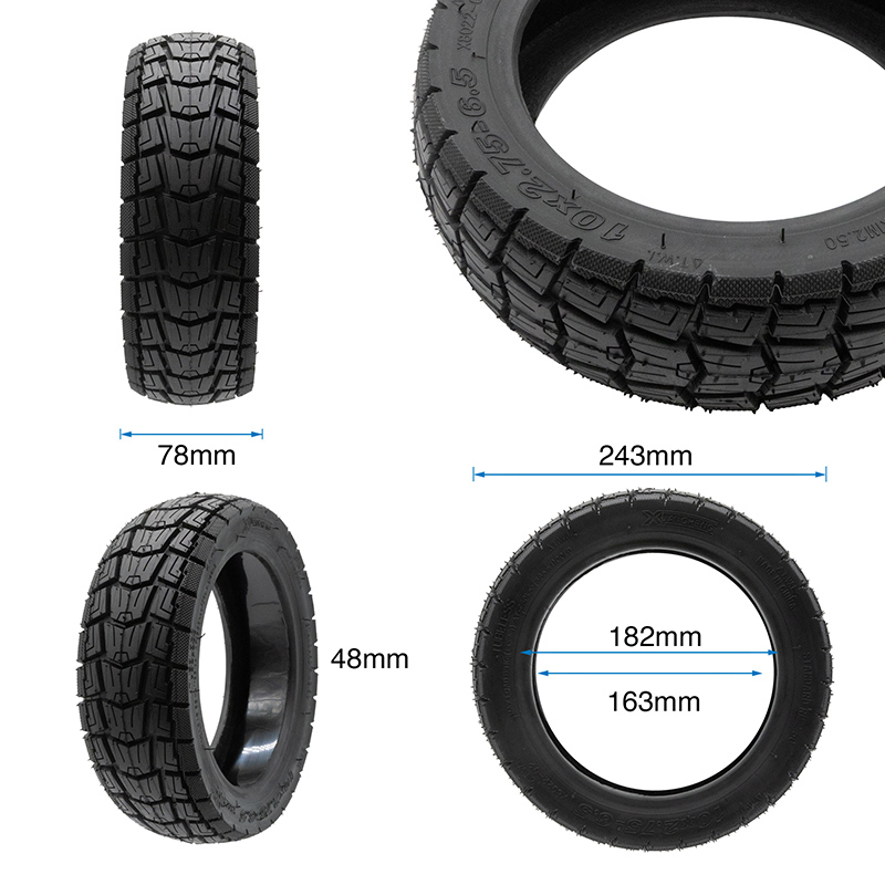 Neumático tubeless offroad 10x2,75-6,5 [Xuancheng] - Edition GEL - RuedaQrueda
