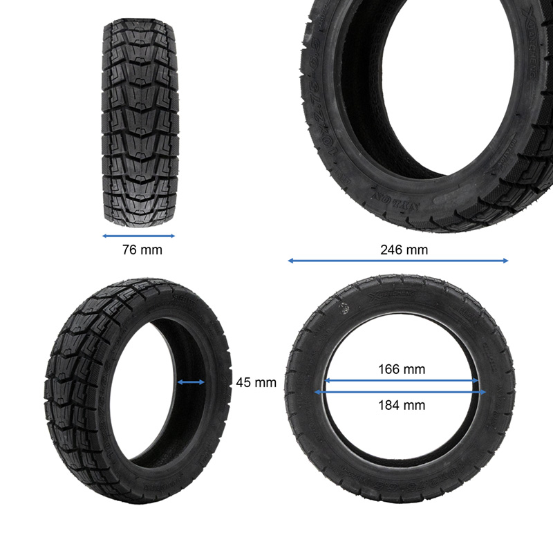 Neumático tubeless offroad 10x2,75-6,5 [Xuancheng] - RuedaQrueda