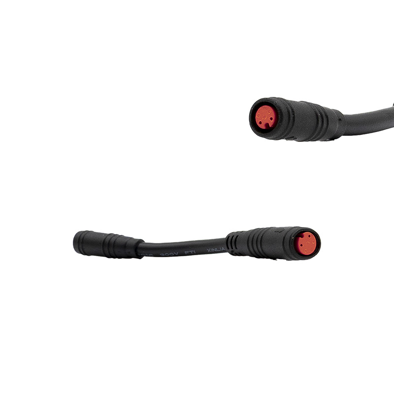 Adaptador waterproof M6 hembra a M8 hembra (2 pines) - pack de 3 - RuedaQrueda