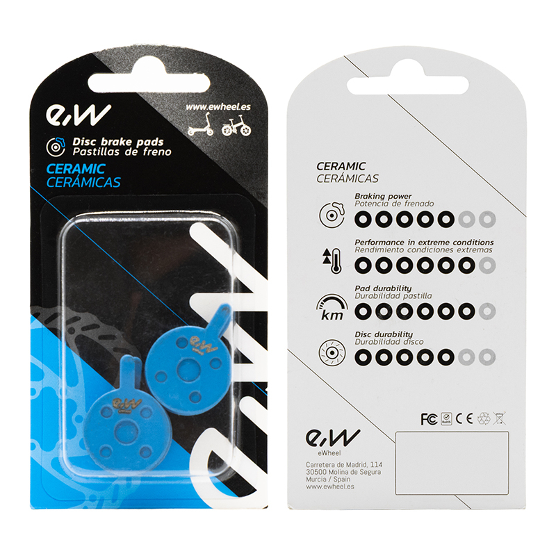Pastilla de freno CT008-C pastilla ceramica - 2 juegos - RuedaQrueda
