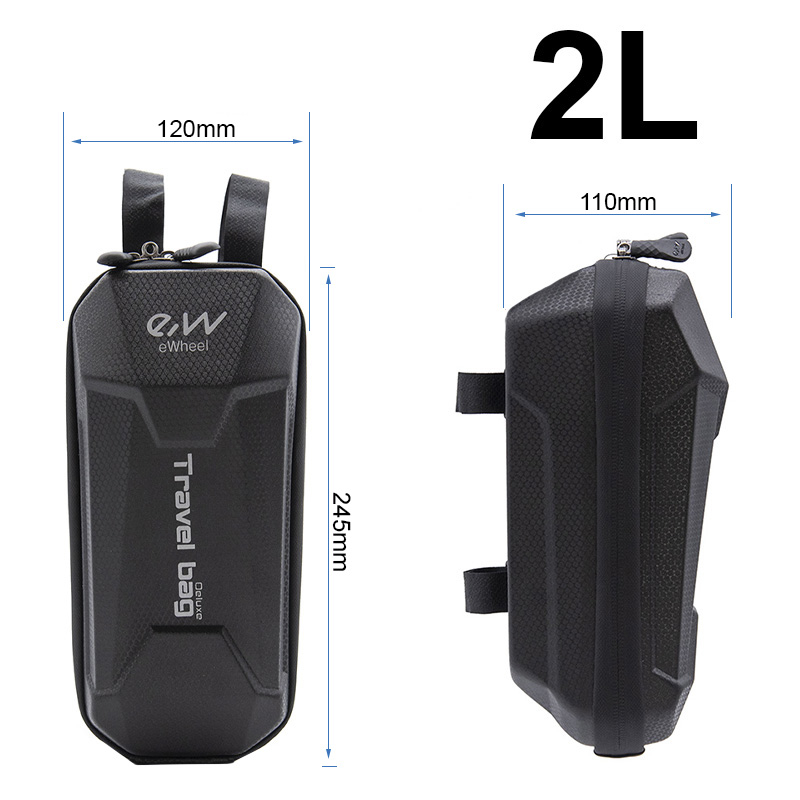 Bolsa deluxe blanca con velcro - 2L - RuedaQrueda