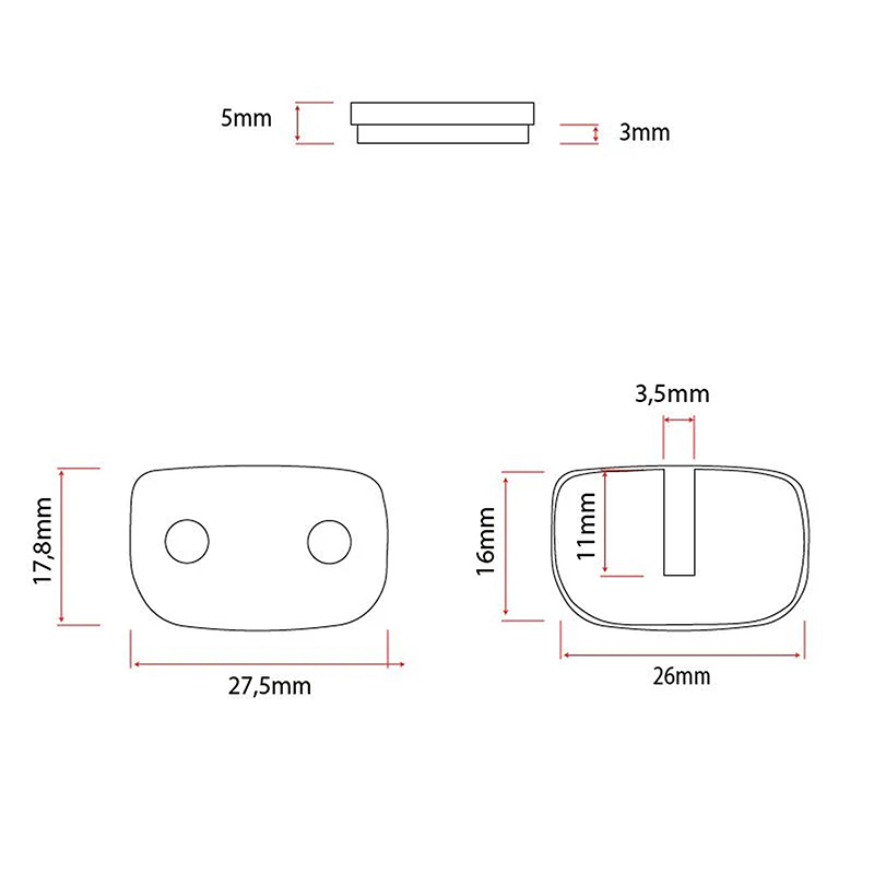 Pastilla de freno RS003-C cerámica - 2 juegos - RuedaQrueda