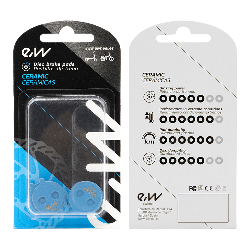 Pastilla de freno CT005-C cerámica - 2 juegos - RuedaQrueda