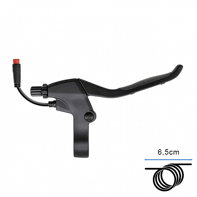 Maneta de freno R con conector Waterproof para Kukirin G2 Pro - RuedaQrueda