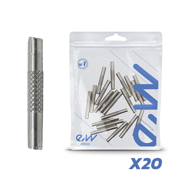 Pasador ranurado 35x5 mm acero inox para xiaomi - 20uds - RuedaQrueda