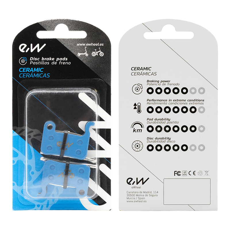 Pastilla de freno RS001-C cerámica para Xtech - 2 juegos - RuedaQrueda