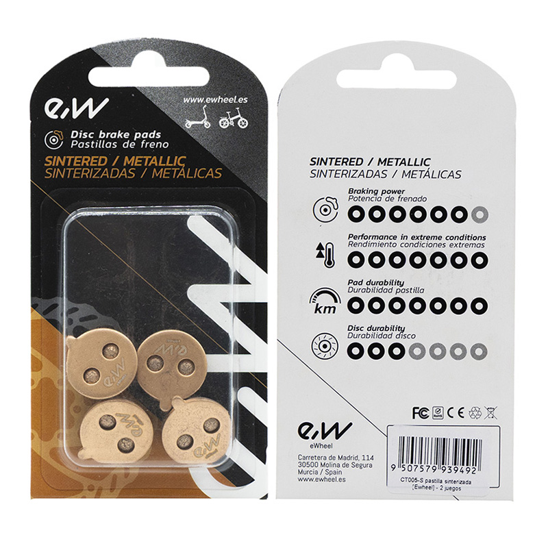 CT005-S pastilla sinterizada - 2 juegos - RuedaQrueda