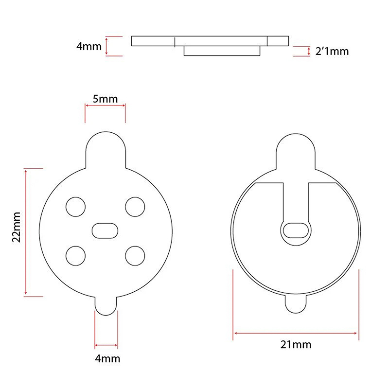 Pastilla de freno CT001-C cerámica para NIU - 2 juegos - RuedaQrueda