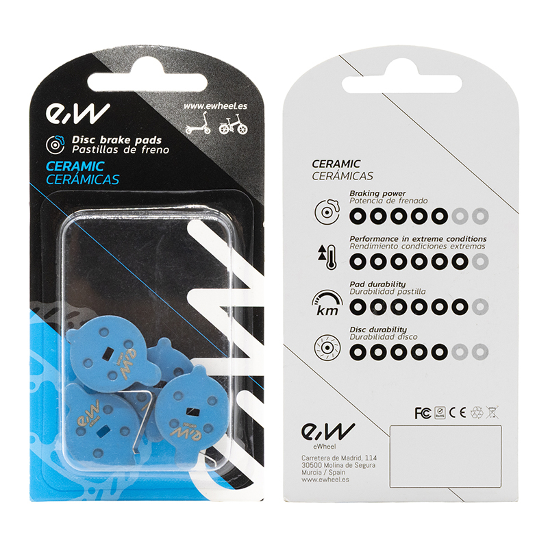 Pastilla de freno CT001-C cerámica para NIU - 2 juegos - RuedaQrueda