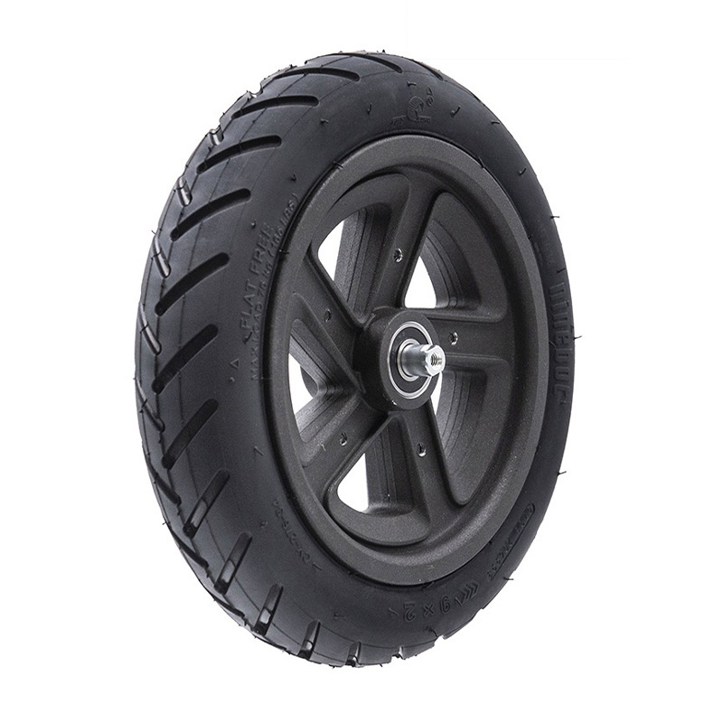 Llanta con rueda maciza de 6,1" y bisel 44mm para Ninebot E22 [Ninebot] - RuedaQrueda