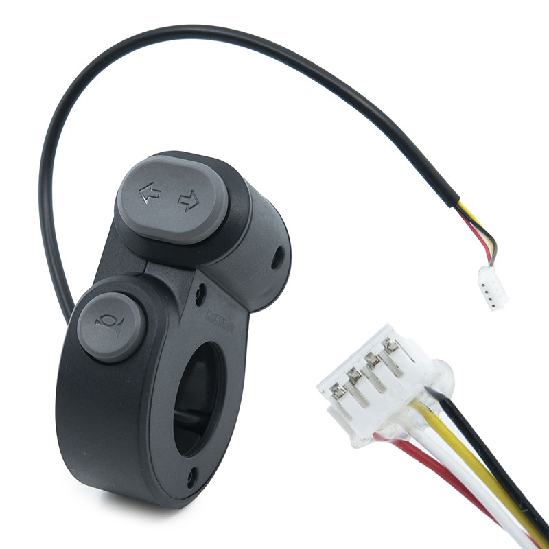 Botonera con Intermitentes y claxon con conector JST ZH 20cm Ninebot F2/F2 Pro [Ninebot] - RuedaQrueda