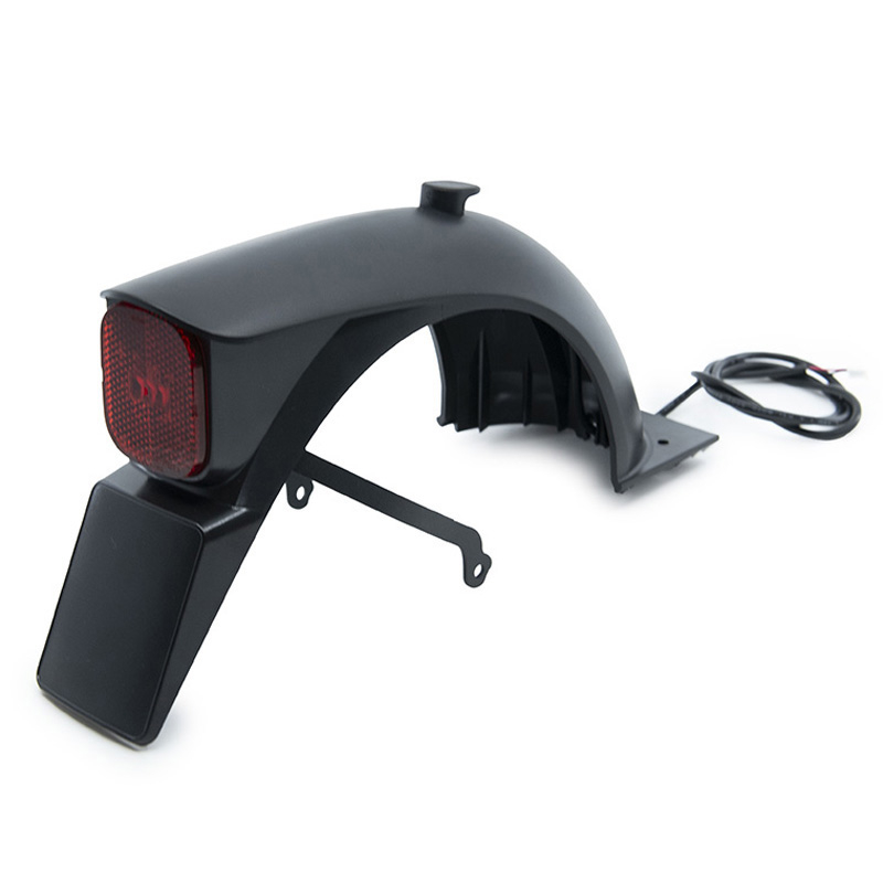 Guardabarros trasero con luz negro Ninebot E2/E2 Plus [Ninebot] - RuedaQrueda