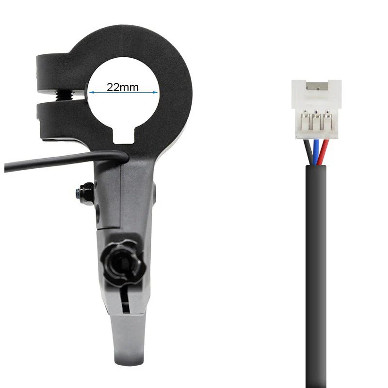 Maneta de freno izquierda Original del Ninebot F3 E - RuedaQrueda