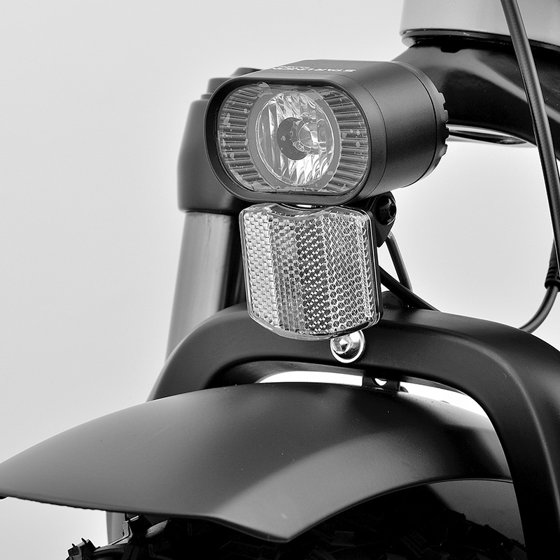 BRAVE ebike FATBIKE Plegable Naranja/Gris - RuedaQrueda