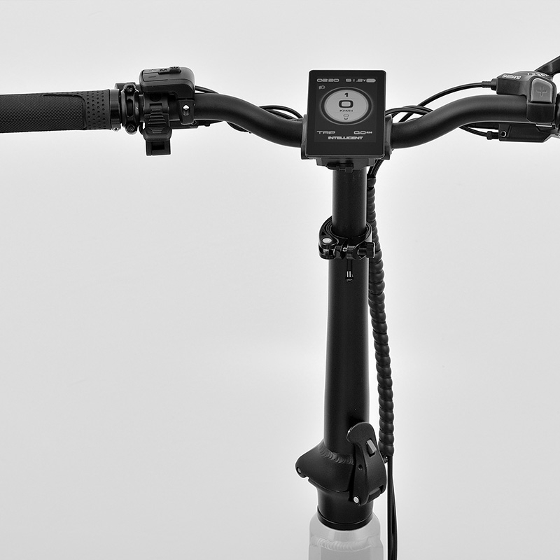 BRAVE ebike FATBIKE Plegable Naranja/Gris - RuedaQrueda