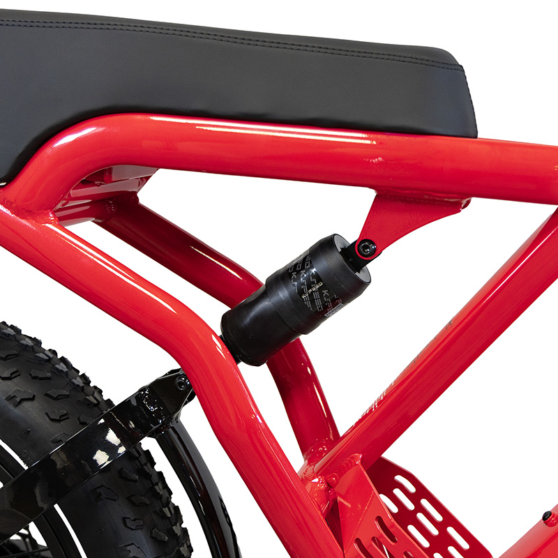 COMMANDO - Fatbike - Rojo cherry - RuedaQrueda