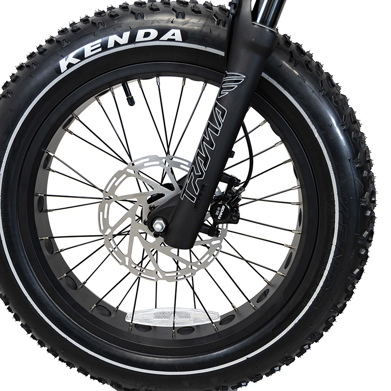 COMMANDO - Fatbike - Rojo cherry - RuedaQrueda