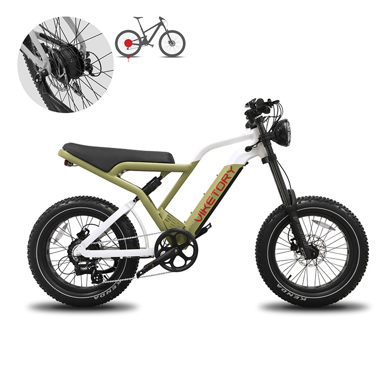 COMMANDO ebike FATBIKE Verde militar - RuedaQrueda