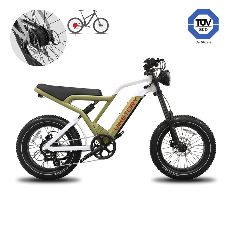 COMMANDO ebike FATBIKE Verde militar - RuedaQrueda
