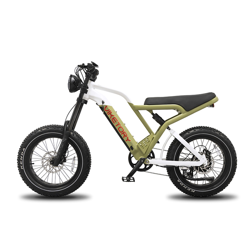 COMMANDO ebike FATBIKE Verde militar - RuedaQrueda