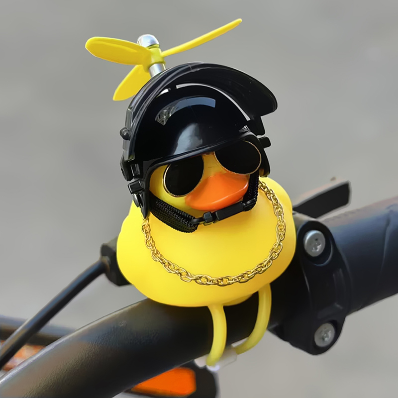 PTO-006 Pato casco hélice fuego - RuedaQrueda