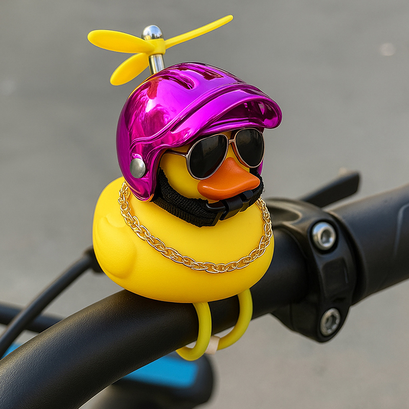 PTO-006 Pato casco hélice fuego - RuedaQrueda