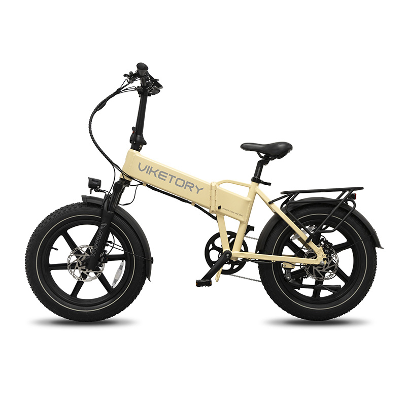 Lithor ebike FATBIKE Plegable crema - RuedaQrueda