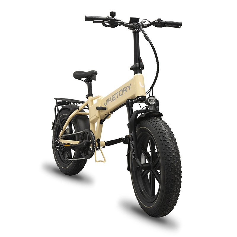 Lithor ebike FATBIKE Plegable crema - RuedaQrueda