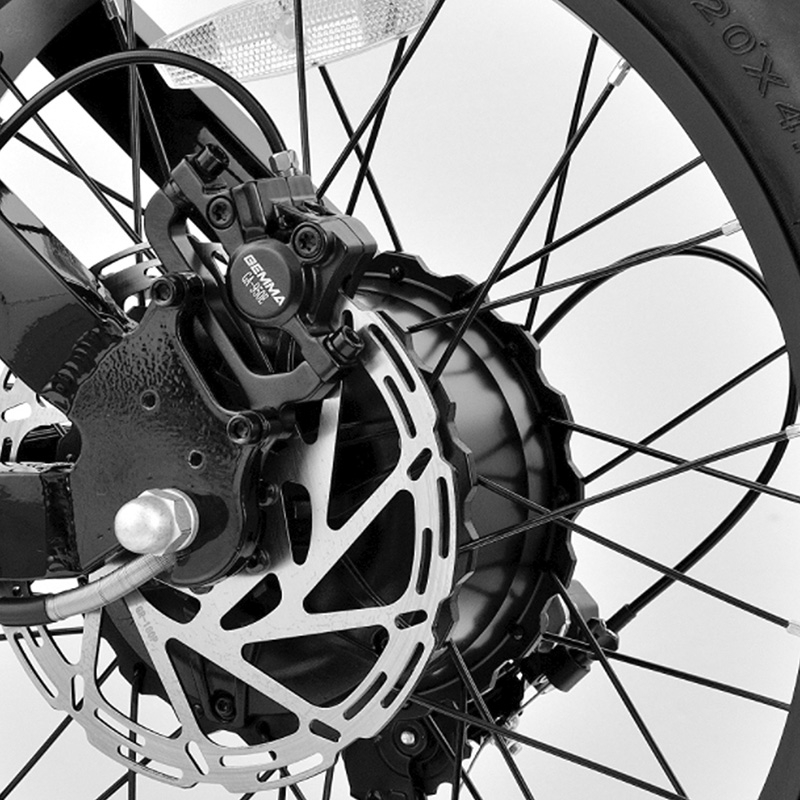 NAVY ebike FATBIKE Azul naval/Blanco - RuedaQrueda