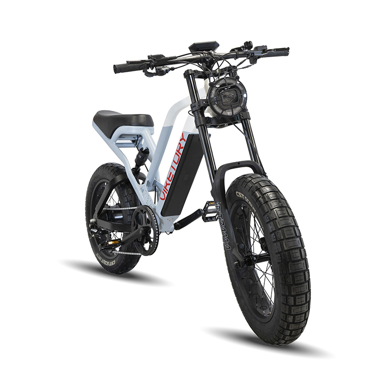 NAVY ebike FATBIKE Azul naval/Blanco - RuedaQrueda