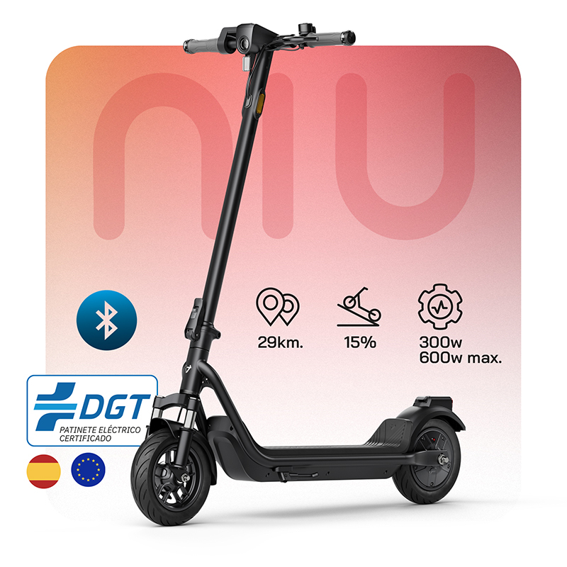 Patinete NIU KQi 100P EU-GY - RuedaQrueda