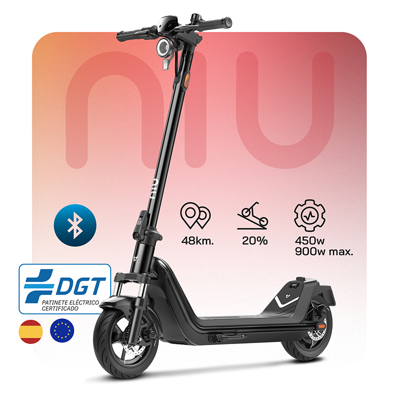 Patinete NIU KQi 300P ES-BK - RuedaQrueda