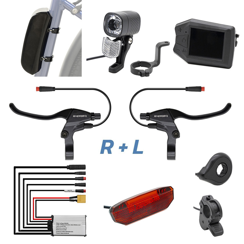 Kit electrónica para bicicleta EWEBK-001 - RuedaQrueda