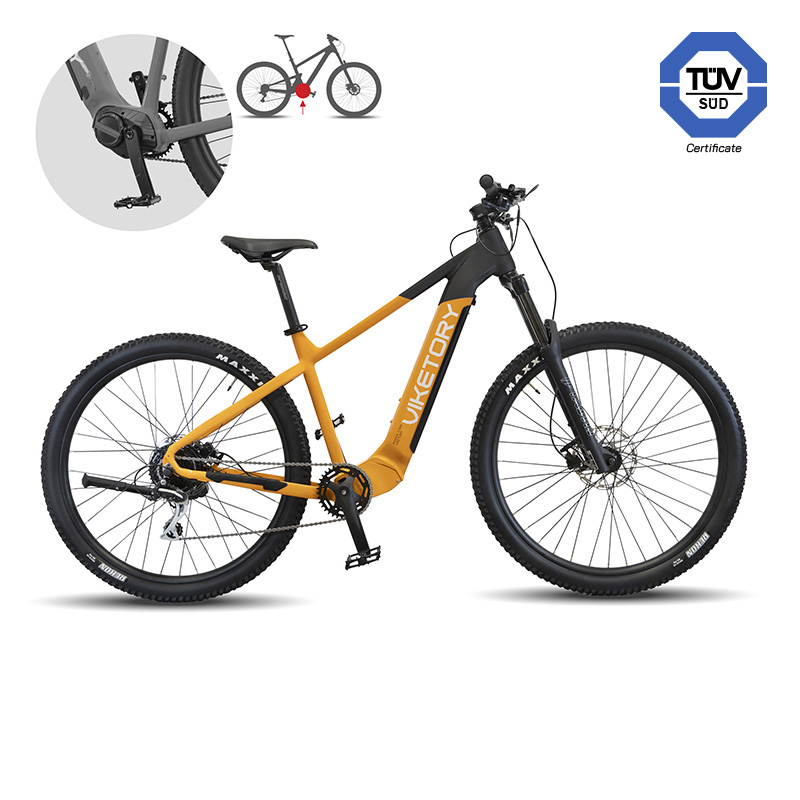 ROKTAR +Plus ebike MTB Naranja/Negra - RuedaQrueda