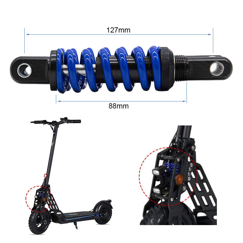 Suspensión delantera Ecoxtrem - Azul - RuedaQrueda